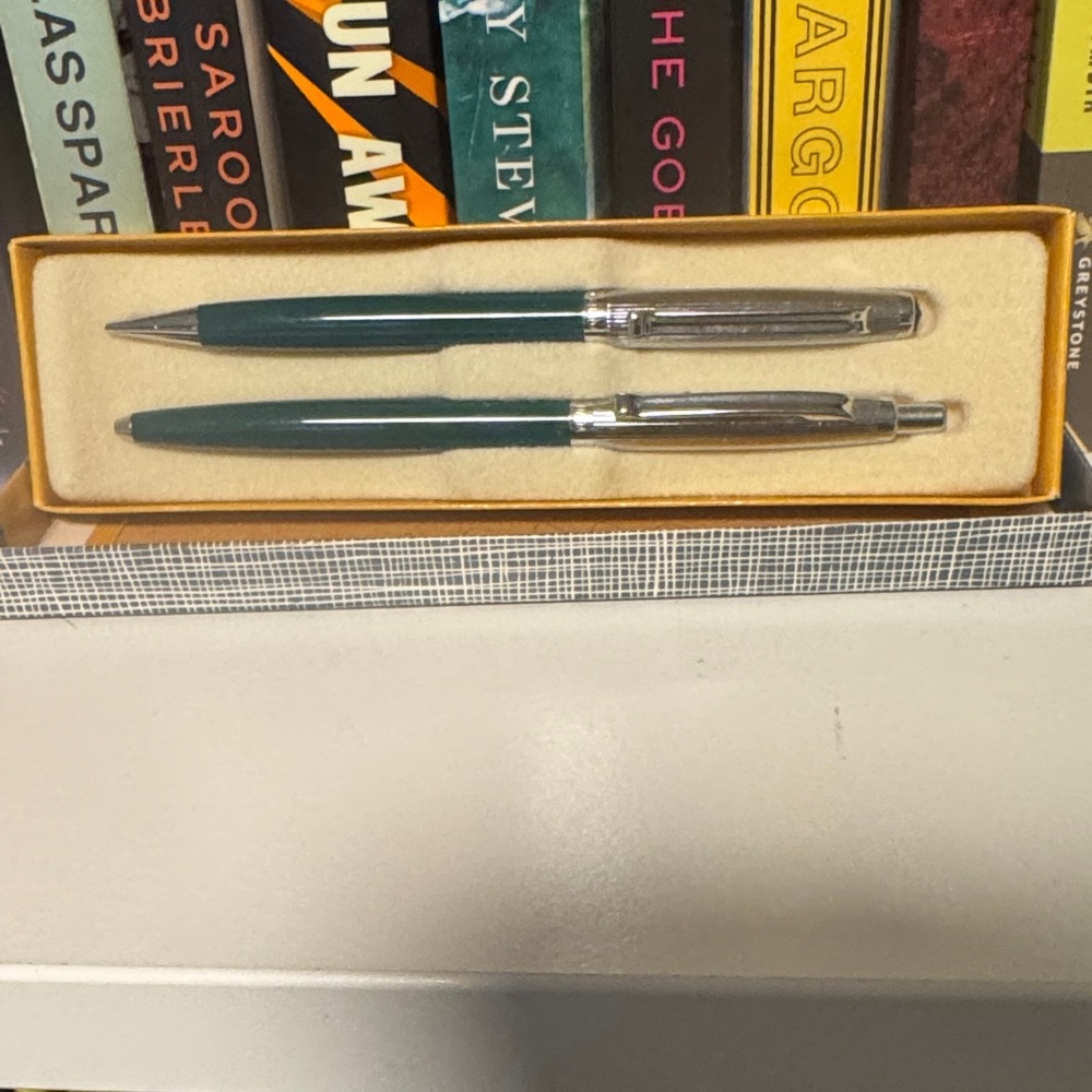 Vintage Continental Pen and Pencil Set